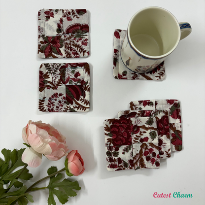 Fabric Coaster Set of 6